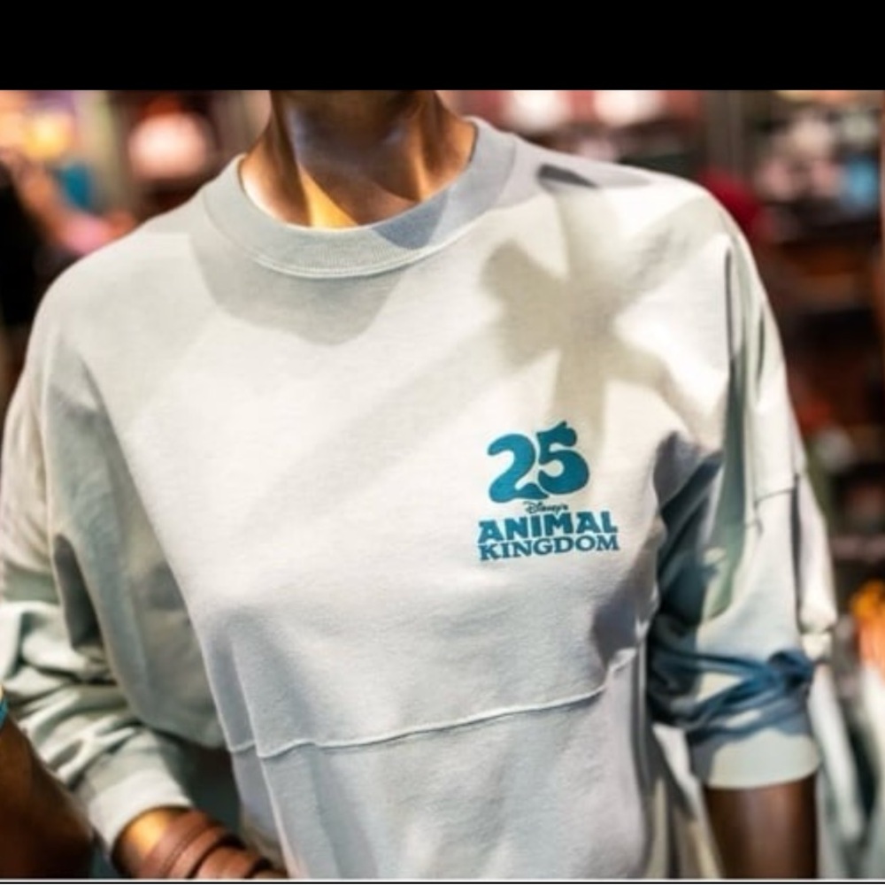 NWT Disney Parks exclusive animal kingdom 25th anniversary spirit jersey
